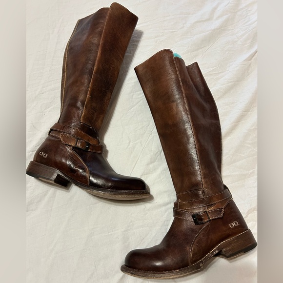Bed Stu Brown Bristol Cobbler Series Knee High Riding Boots size 7 - Picture 16 of 16